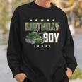 Birthday Boy Army Soldier Birthday Military Themed Camo Sweatshirt Gifts for Him