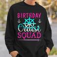 Birthday Cruise Squad King Crown Sword Cruise Boat Party Sweatshirt Gifts for Him
