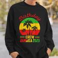 Birthday Jamaica Crew 2023 30Th 50Th Party Matching Retro Sweatshirt Gifts for Him