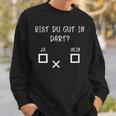 Bist Du Gut In DartJa No Dart Player Sweatshirt Geschenke für Ihn