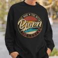Bjorn The Man The Myth The Legend Sweatshirt Gifts for Him