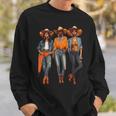 Black Cowgirl Western Rodeo Melanin Black History Texas Sweatshirt Gifts for Him