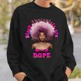 Black Therapists Dope Mental Health Awareness Worker Sweatshirt Gifts for Him