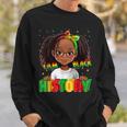 Black History Month For Kid Girls I Am Black History Sweatshirt Gifts for Him