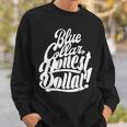 Blue Collar Skilled Labor Day American Worker Vintage Sweatshirt Gifts for Him