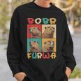 Bobr Kurwa Meme Retro Biber Kurwa Sweatshirt Geschenke für Ihn