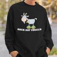 With Bock Aufogelgeln Zweideutigogel Ziegenbock Word Game Sweatshirt Geschenke für Ihn