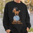 Bock On Volleyball Beach Volleyball Team Trainer Volleyball Sweatshirt Geschenke für Ihn