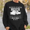 Bonus Papa Und Stepson True Friendship Für Die Eternity Sweatshirt Geschenke für Ihn