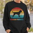 Border Terrier Vintage Retro Sweatshirt Gifts for Him