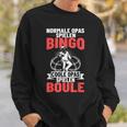 Boulplayer Grandpa Boccia Game Boule Play Petanque Sweatshirt Geschenke für Ihn