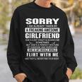 Boyfriend Sorry I Am Already Taken By An Awesome Girlfriend Sweatshirt Gifts for Him