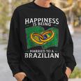 Brazilian Marriage Brazil Married Flag Wedded Culture Sweatshirt Gifts for Him