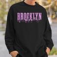 Brooklyn New York City Skyline Nyc Vintage Ny Sweatshirt Gifts for Him