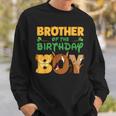 Brother Of The Birthday Boy Lion Family Matching Sweatshirt Gifts for Him