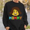Building Bricks Blocks Mommy Master Builder Family Matching Sweatshirt Gifts for Him