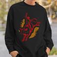 Bull Riding Rodeo Country Ranch Cowboy Bull Rider Sweatshirt Gifts for Him