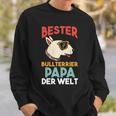 Bull Terrier Bull Terrier Dad Sweatshirt Geschenke für Ihn