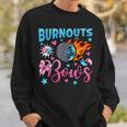 Burnouts Or Bows Gender Reveal Party Ideas Baby Announcement Sweatshirt Gifts for Him