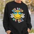 Bye Bruh We Out Teachers Summer Retro Last Day Of School Sweatshirt Gifts for Him