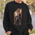 Caballo Chica Caballo Equitación Poni Acuarela Camisa de entrenamiento Regalos para él