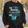 Cadeau Drôle Si Isaac Ne Peut Pas Le Réparer Sweater e Cadeaux pour lui
