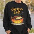 Calcifer's Cafe May All Your Bacon & Eggs Be Crispy Cooking Sweatshirt Gifts for Him