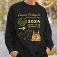 Camino Portugues Santiago De Compostela Portuguese Way 2024 Sweatshirt Geschenke für Ihn