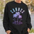 Cannes Côte D'azur France Frenchintage Sweatshirt Geschenke für Ihn