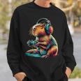 Capybara Video Games Capybara Sweatshirt Gifts for Him