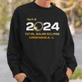 Carbondale Illinois April 8 2024 Solar Eclipse Il Sweatshirt Gifts for Him