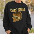 Carp Diem Carp Angel Sweatshirt Geschenke für Ihn