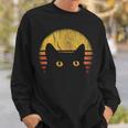 Cat Retro Vintage Sweatshirt Geschenke für Ihn