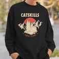 Catskills New York Ny Hiking MountainsSweatshirt Gifts for Him