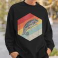 Chameleon Chameleon Retrointage Lizard Sweatshirt Geschenke für Ihn