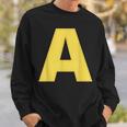 Christmas Chipmunks Costume Letter A Christmas Sweatshirt Gifts for Him