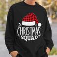 Christmas Squad Family Group Matching Christmas Pajama Party Sweatshirt Gifts for Him
