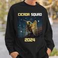 The Cicada Apocalypse Brood Xiii And Xix Cicada Squad 2024 Sweatshirt Gifts for Him