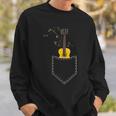 Cinco De Mayo Guitar In Pocket Music Mexican Fiesta Sweatshirt Gifts for Him