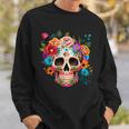 Cinco De Mayo Sugar Skull Day Of The Dead Mexican Fiesta Sweatshirt Gifts for Him