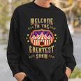 Circus Staff Welcome To The Greatest Show Carnival Birthday Sweatshirt Gifts for Him
