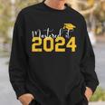 Class Of 2024 Mastered It College Masters Degree Graduation Sweatshirt Gifts for Him