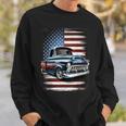 Classic Old Pickup Truck American Flag 4Th Of July Patriotic Sweatshirt Gifts for Him