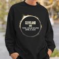 Cleveland Ohio Solar Eclipse 8 April 2024 Souvenir Sweatshirt Gifts for Him