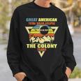 The Colony Texas Total Solar Eclipse 2024 Sweatshirt Gifts for Him