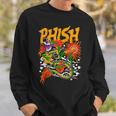 Colorful Phish-Jam Tie-Dye For Fisherman Fish Graphic Sweatshirt Gifts for Him
