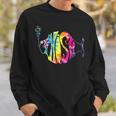 Colorful Phish-Jam Tie-Dye For Fisherman Fish Graphic Sweatshirt Gifts for Him