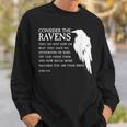 Consider The Ravens Luke 12 Sweatshirt Gifts for Him