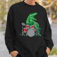 Cool Dinosaur Drummer Best For All Drummers Sweatshirt Gifts for Him