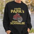 Cool Papas Fahren Schwalbe Kr51 Simson Ddr Moped Sweatshirt Geschenke für Ihn